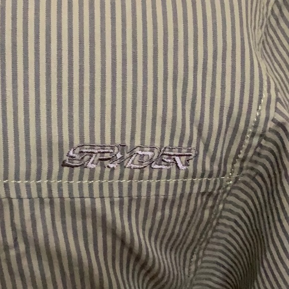 Spyder Stripe shirt MECHANIC - Brown/Khaki - Picture 8 of 13